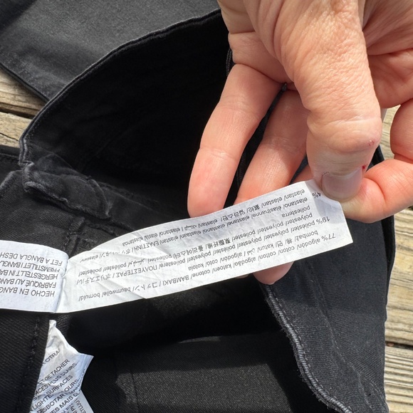 Zara Super Elastic High Rise Skinny Jeans Black Size 40 (US 8) - Picture 4 of 4